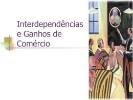 Ch03 Interdependencias e ganhos do comercio