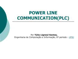 Tulio - Power Line Communication (PLC).