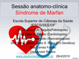 Anátomo-Clinica: Síndrome de Marfan