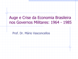 Brasil: traços econômicos, sociais e regionais