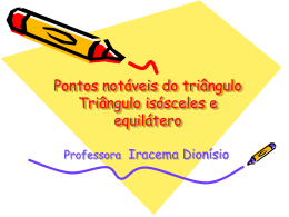 Pontos notáveis do triângulo (1)