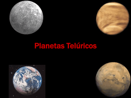 Os Planetas Telúricos ----- trabalho realizado pela