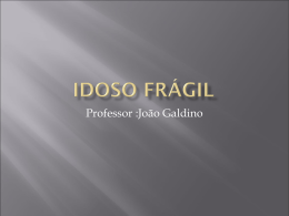 Idoso Fragil