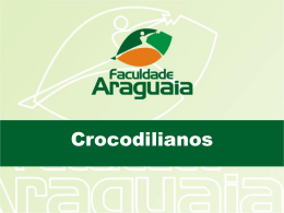 Aula 11. Crocodilianos