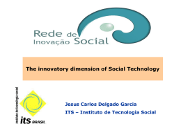 The innovatory dimension of Social Technology