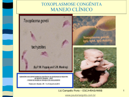 Toxoplasmose congênita: manejo clínico