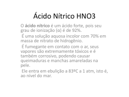 Ácido Nítrico HNO3
