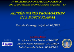 Alfvén waves propagation in a dusty plasma