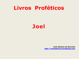 Profeta Joel - WordPress.com