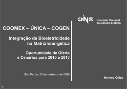COOMEX - ÚNICA - COGEN