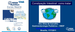 Constipação Intestinal - Paulo Roberto Margotto