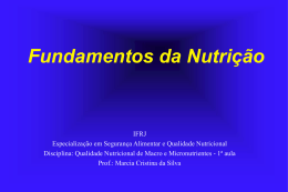 Qualidade Nutricional (2011)