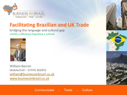 Facilitating Brazilian and UK Trade
