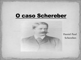 O caso Schereber