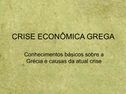 CRISE ECONOMICA