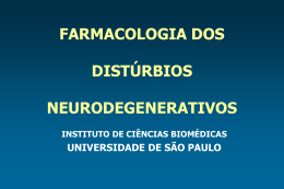 Doenças Neurodegenerativas 2005 - Dr Cristoforo Scavone