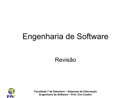 Engenharia de Software - fa7-trabalhos
