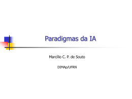 IA: Paradigmas - Centro de Informática da UFPE