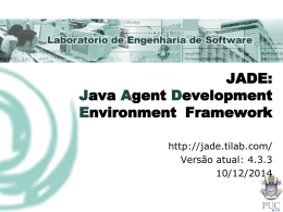 Jade Framework - Apresentação - (LES) da PUC-Rio