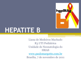 HEPATITE B - Paulo Roberto Margotto