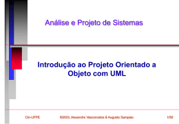 projetoOO2005 - Centro de Informática da UFPE