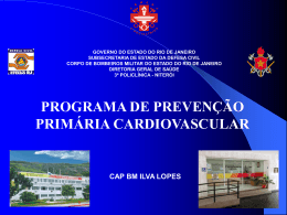 Prev. Primaria de DCV - Cap Ilva Lopes