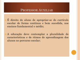 Professor Auxiliar
