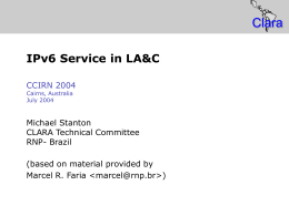 IPv6 Service in LA&C
