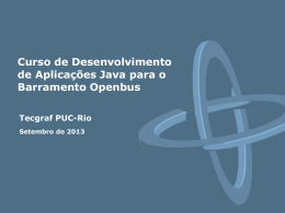 Seminário Tecgraf - Tecgraf JIRA / Confluence - PUC-Rio