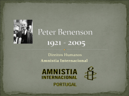 Peter Benson - Material de Catequese