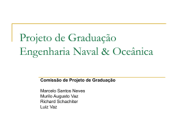 Projeto de Graduação Engenharia Naval & Oceânica