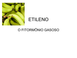 ETILENO (O HORMÔNIO GASOSO)