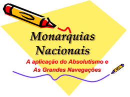 Monarquias Nacionais