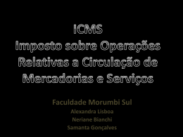 ICMS. - ADM-FMS