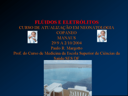flúidos e eletrólitos - Paulo Roberto Margotto