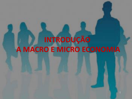 introdução a macroeconomia