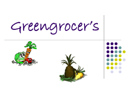Greengrocer`s - english-7