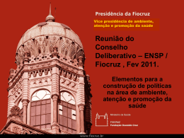 Slide 1 - Fiocruz