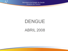 Apresentação Dengue Coletiva 15/04/2008