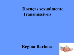 Donças sexualmente Transmissiveis Regina S. Barbos