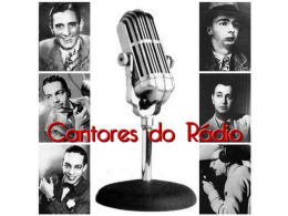 A Era do Rádio