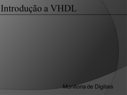 Introdução a VHDL