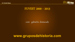 Fuvest: 2000-2013 [com gabarito]