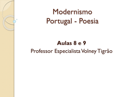 Modernismo Portugal