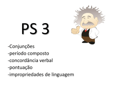 PS 3 - Einsteen 10 - Preparação levada a sério