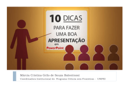 Dicas Powerpoint