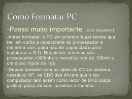 Como Formatar PC