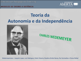 Teoria da Autonomia e da Independência