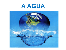 WEBQUEST - A ÁGUA - Marcia - 3º ano