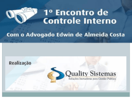 Controle Interno - Advogado Edwin Costa